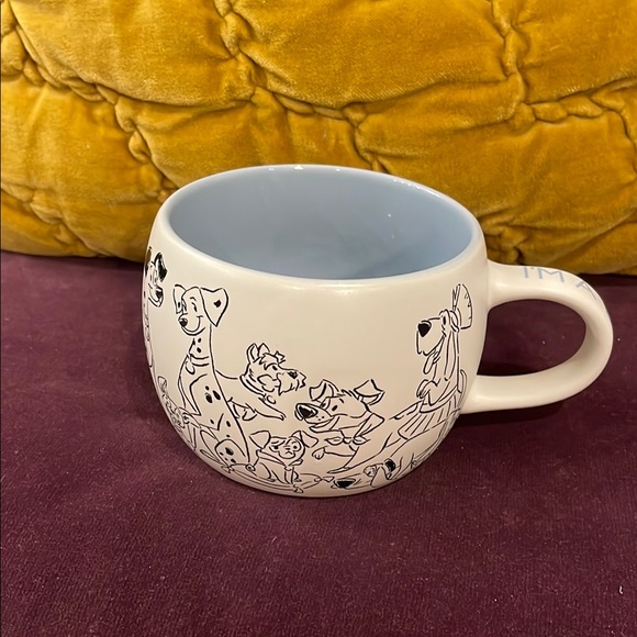 Disney White Mug with Dog Cartoon Characters - Picture 1 of 6